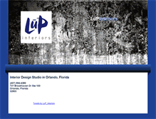 Tablet Screenshot of lupinteriors.com